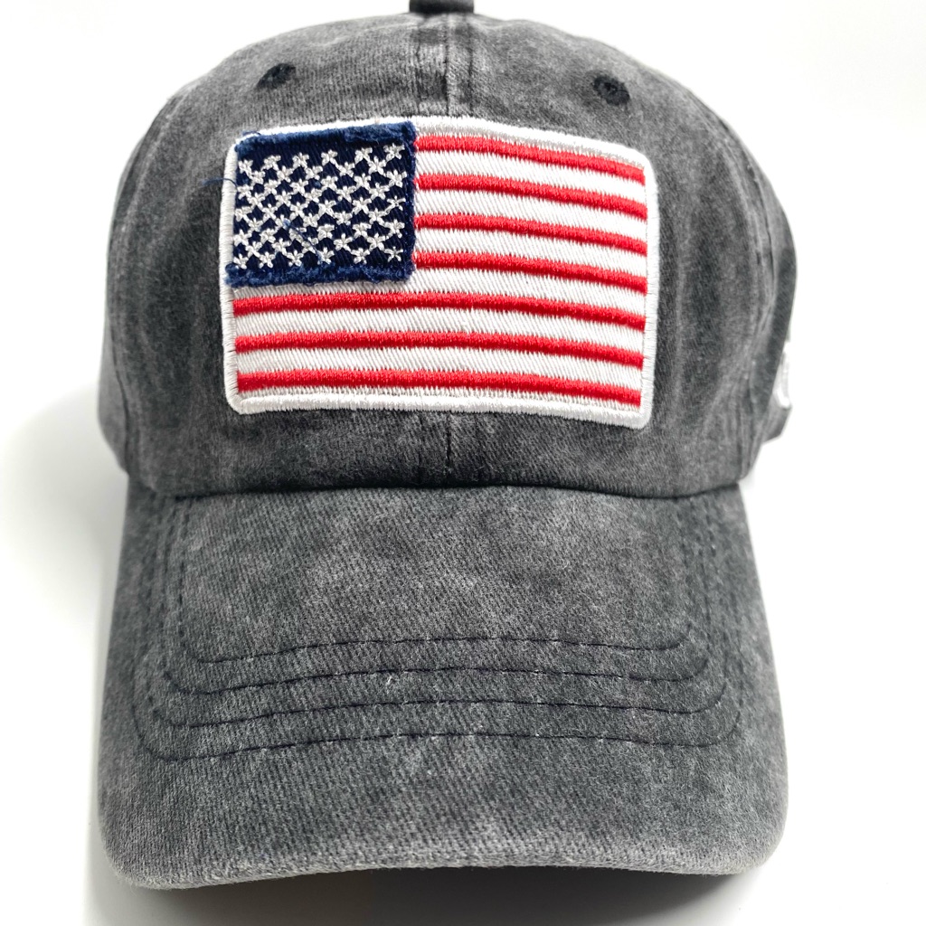 American Flag Embroidered Baseball Style Unisex CapHat Nwt
